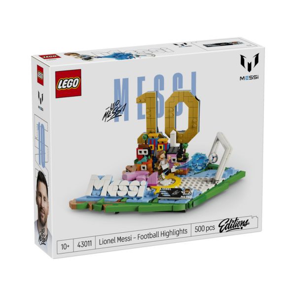 LEGO® Editions Lionel Messi – A futball legjobb pillanatai (43011)
